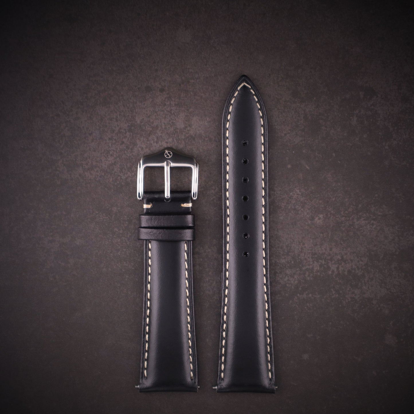 Fyorra™ Padded Full Grain Leather Watch Band
