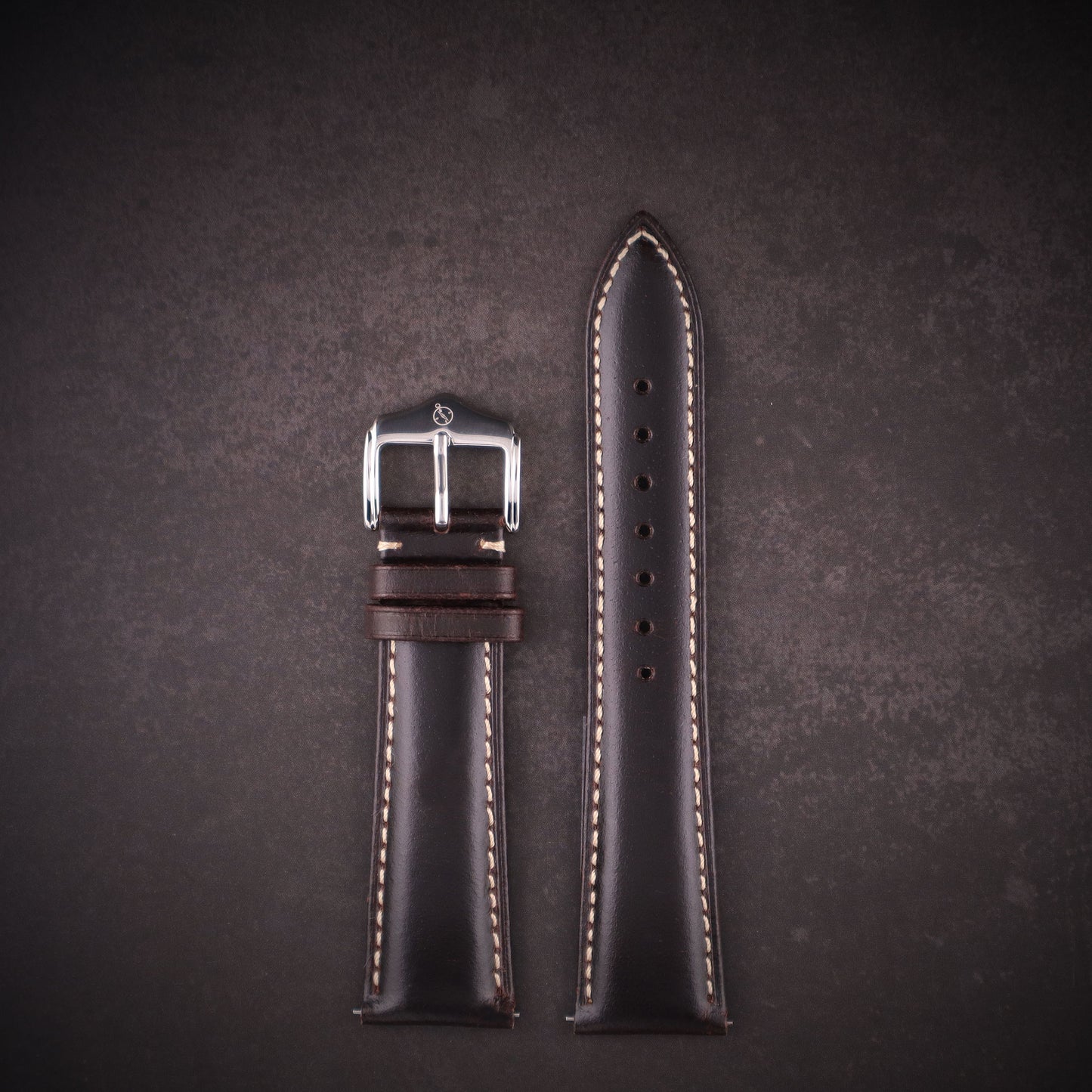 Fyorra™ Padded Full Grain Leather Watch Band