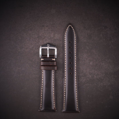 Fyorra™ Padded Full Grain Leather Watch Band