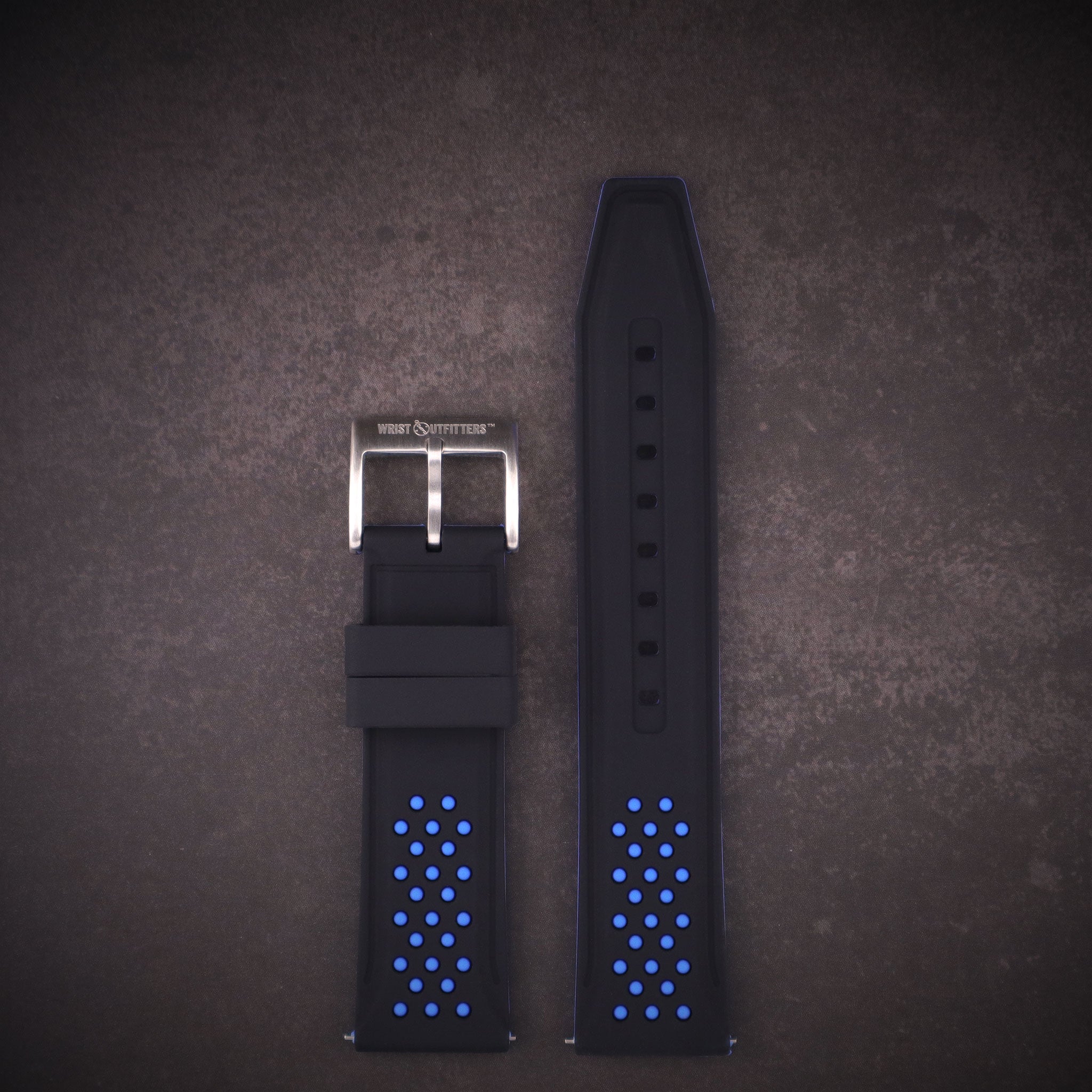 GlowFish™ High-Performance Silicone Rubber Watch Bands