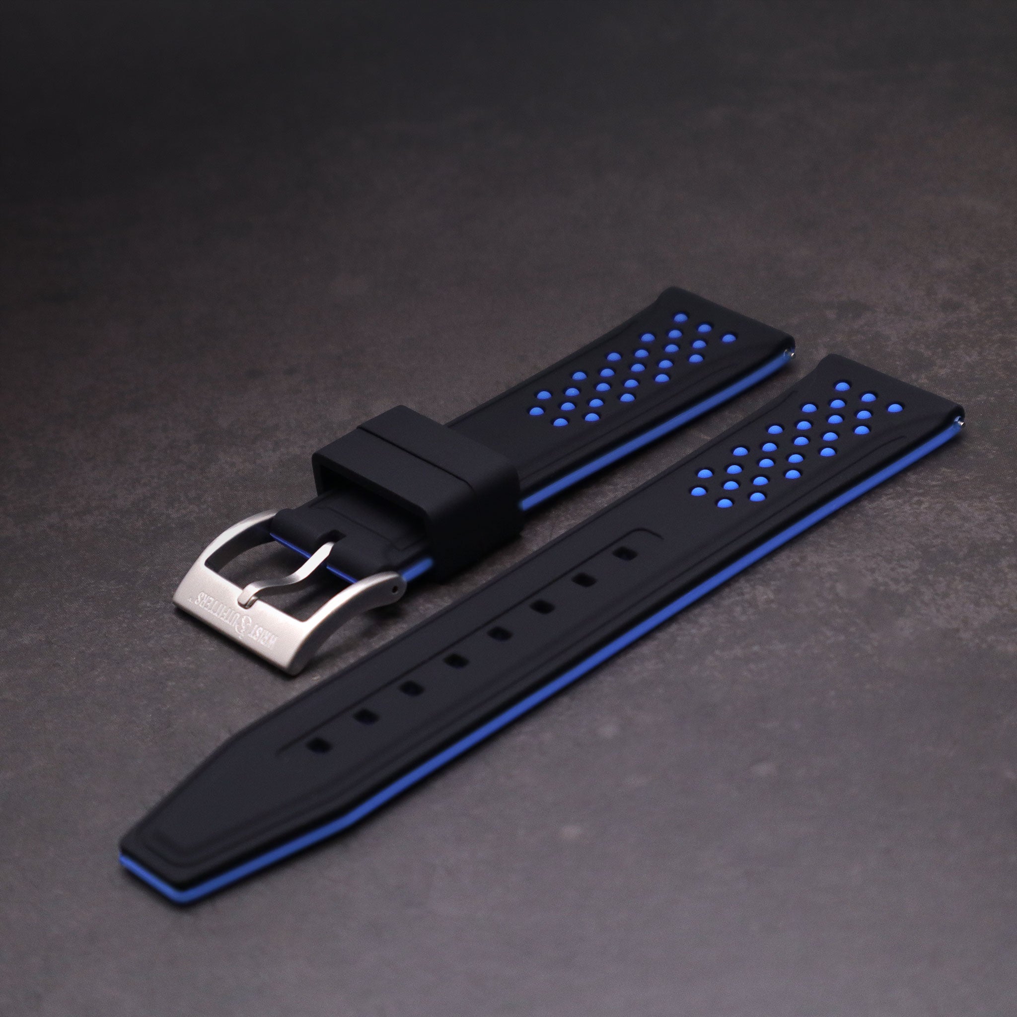 GlowFish™ High-Performance Silicone Rubber Watch Bands