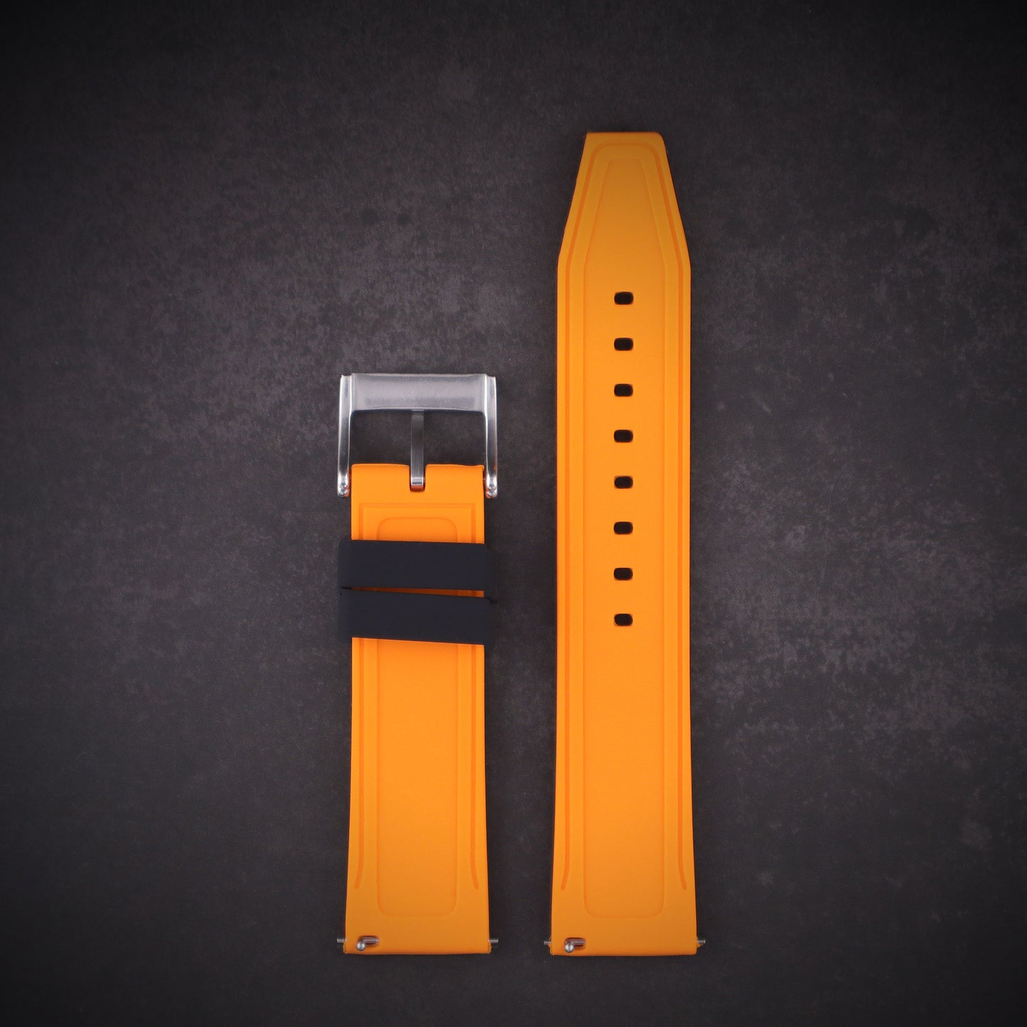 GlowFish™ High-Performance Silicone Rubber Watch Bands