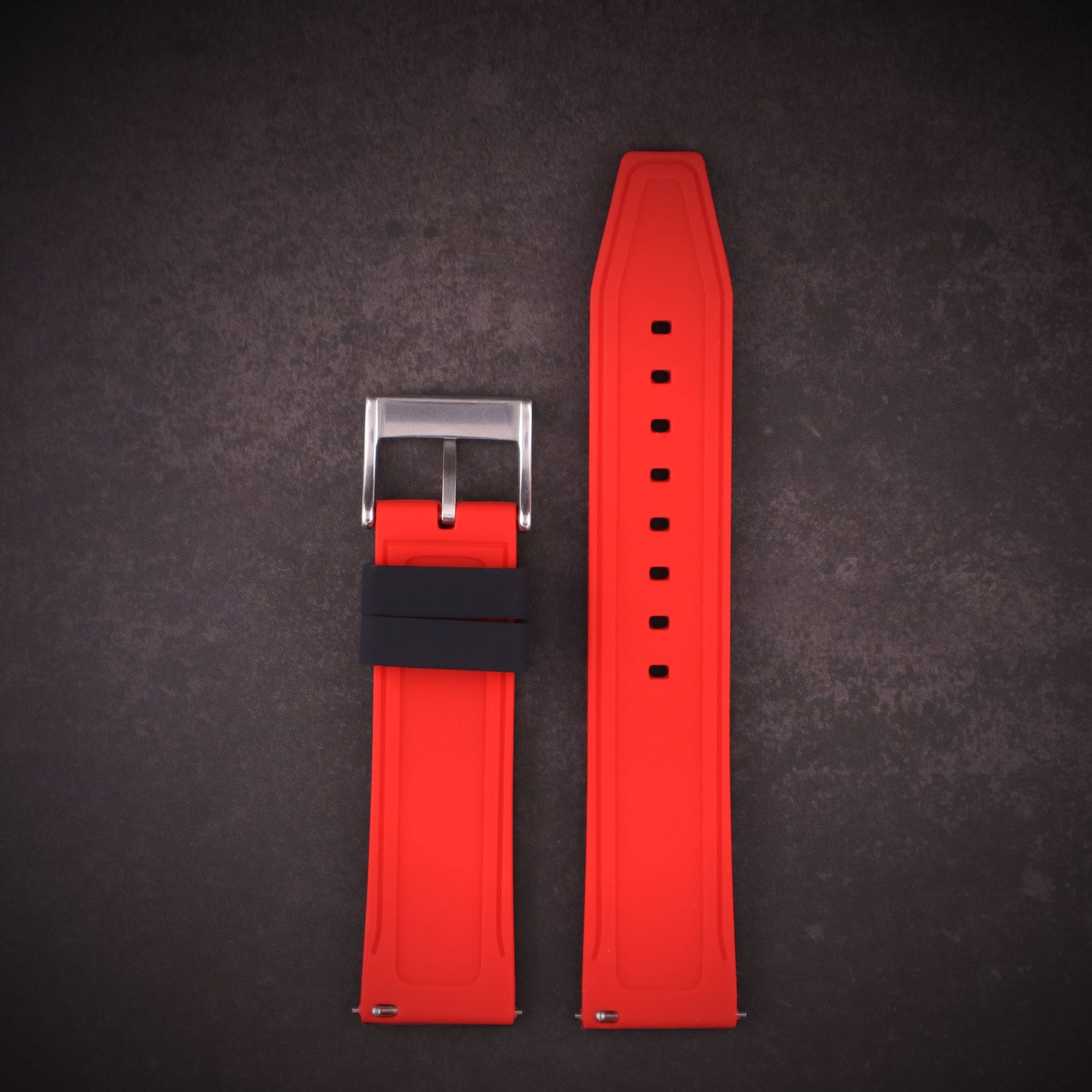 GlowFish™ High-Performance Silicone Rubber Watch Bands
