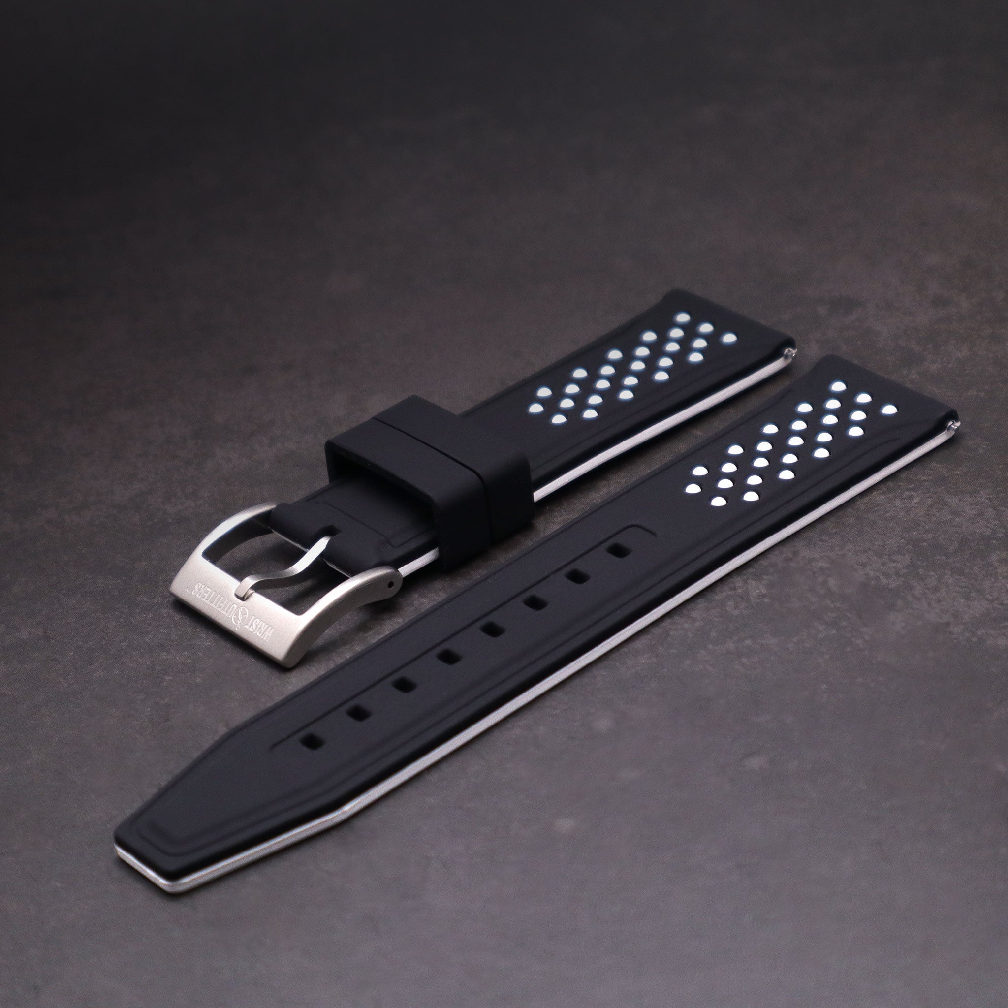 GlowFish™ High-Performance Silicone Rubber Watch Bands