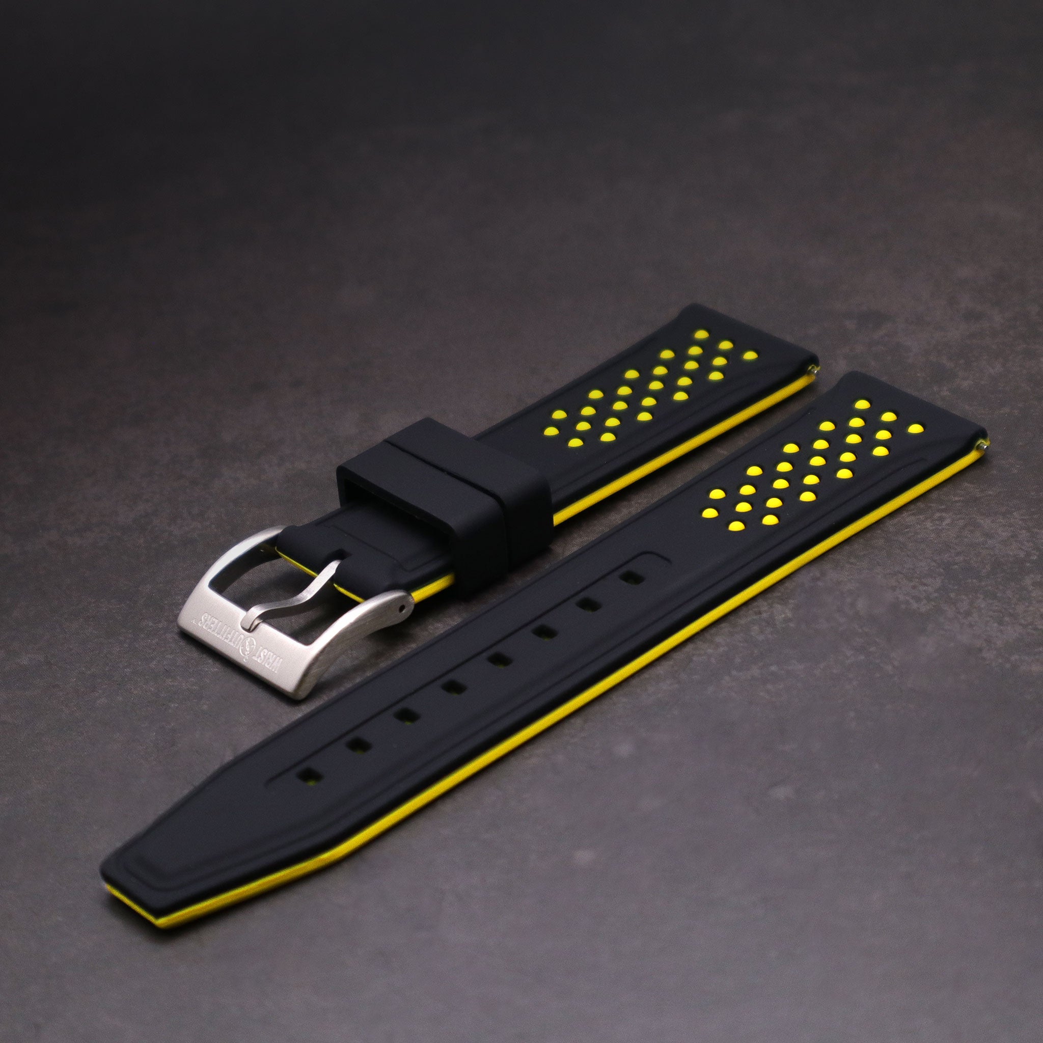 GlowFish™ High-Performance Silicone Rubber Watch Bands