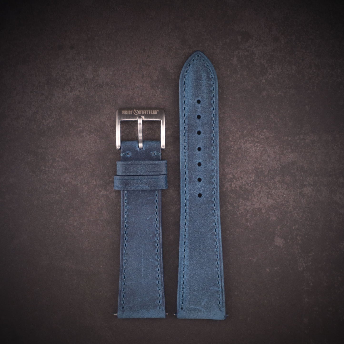 Lakota™ Crazy Horse Full Grain Oiled Leather Watch Band