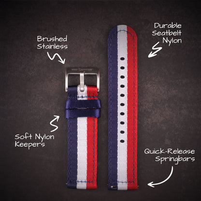 Mission™ Elite Two-Piece Nylon Straps