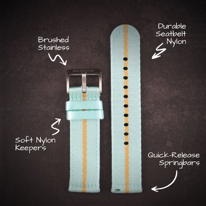 Mission™ Elite Two-Piece Nylon Straps