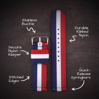 RECON™ Military Two-Piece Nylon Straps