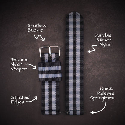 RECON™ Military Two-Piece Nylon Straps