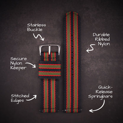 RECON™ Military Two-Piece Nylon Straps