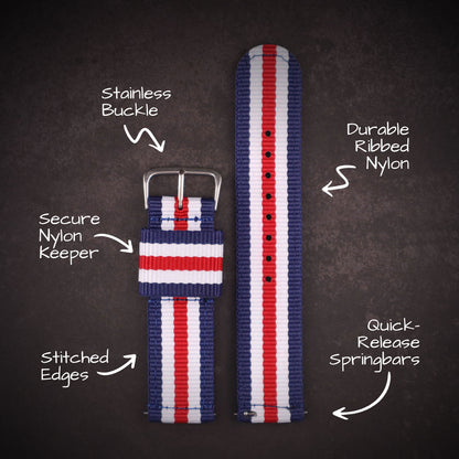 RECON™ Military Two-Piece Nylon Straps