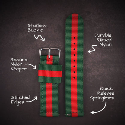 RECON™ Military Two-Piece Nylon Straps