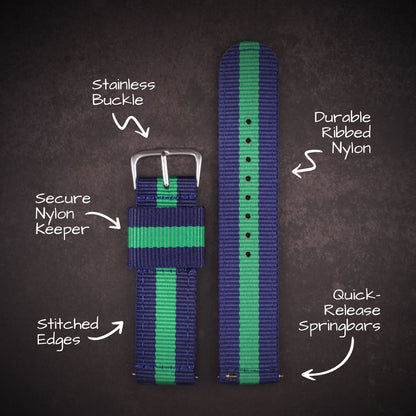 RECON™ Military Two-Piece Nylon Straps
