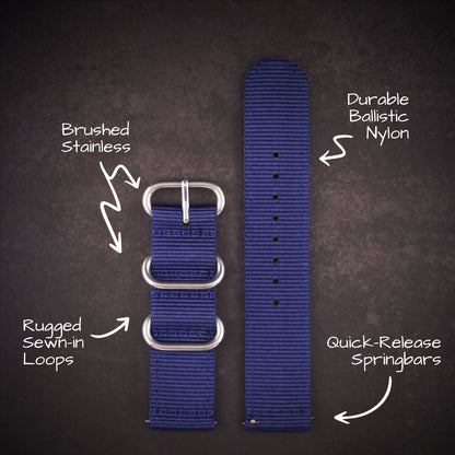 Scout™ Two-Piece Military Nylon Straps