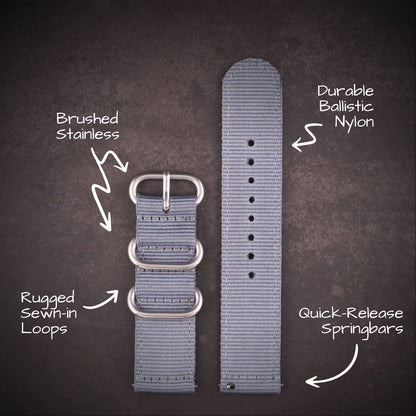 Scout™ Two-Piece Military Nylon Straps