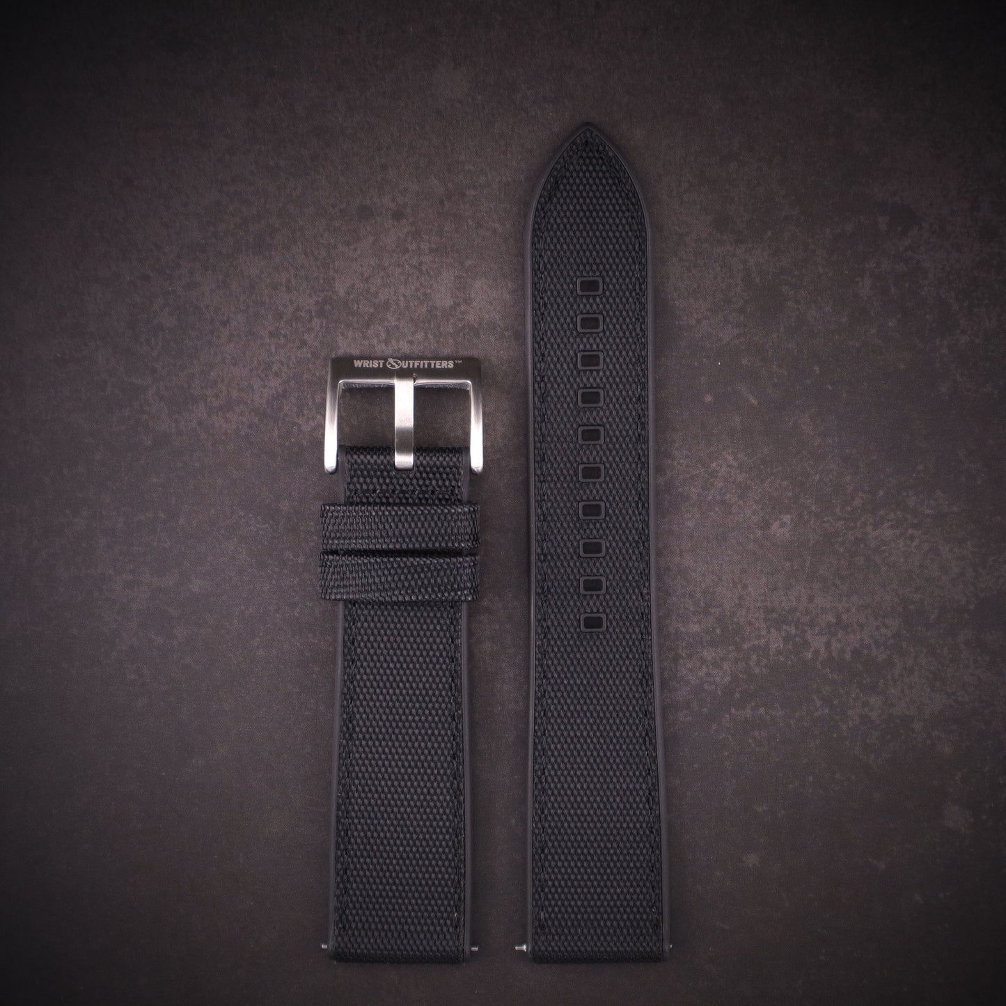 SeaBreeze™ Sailcloth & FKM Rubber Waterproof Watch Band