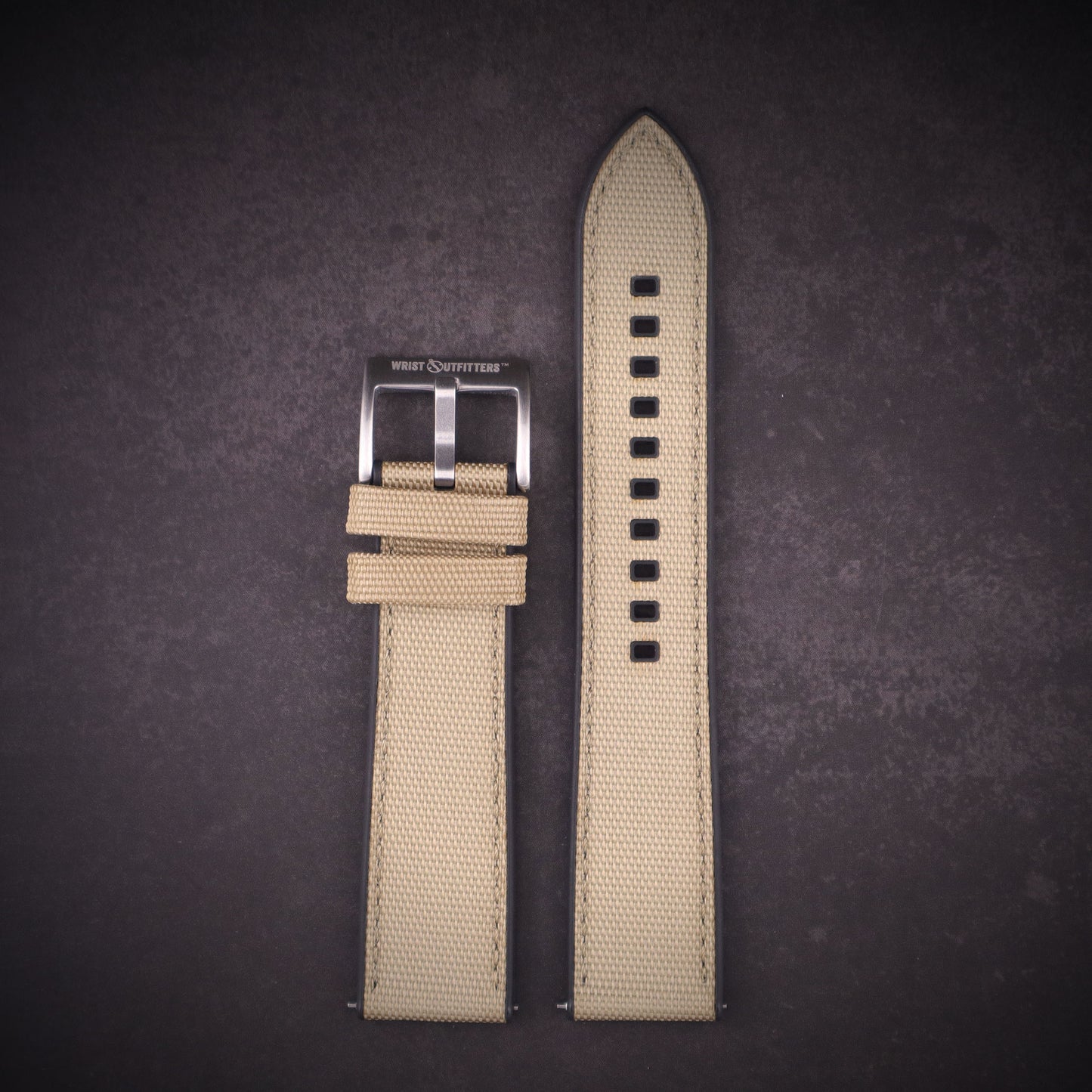SeaBreeze™ Sailcloth & FKM Rubber Waterproof Watch Band