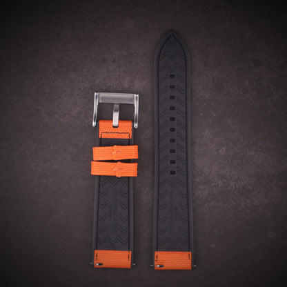 SeaBreeze™ Sailcloth & FKM Rubber Waterproof Watch Band