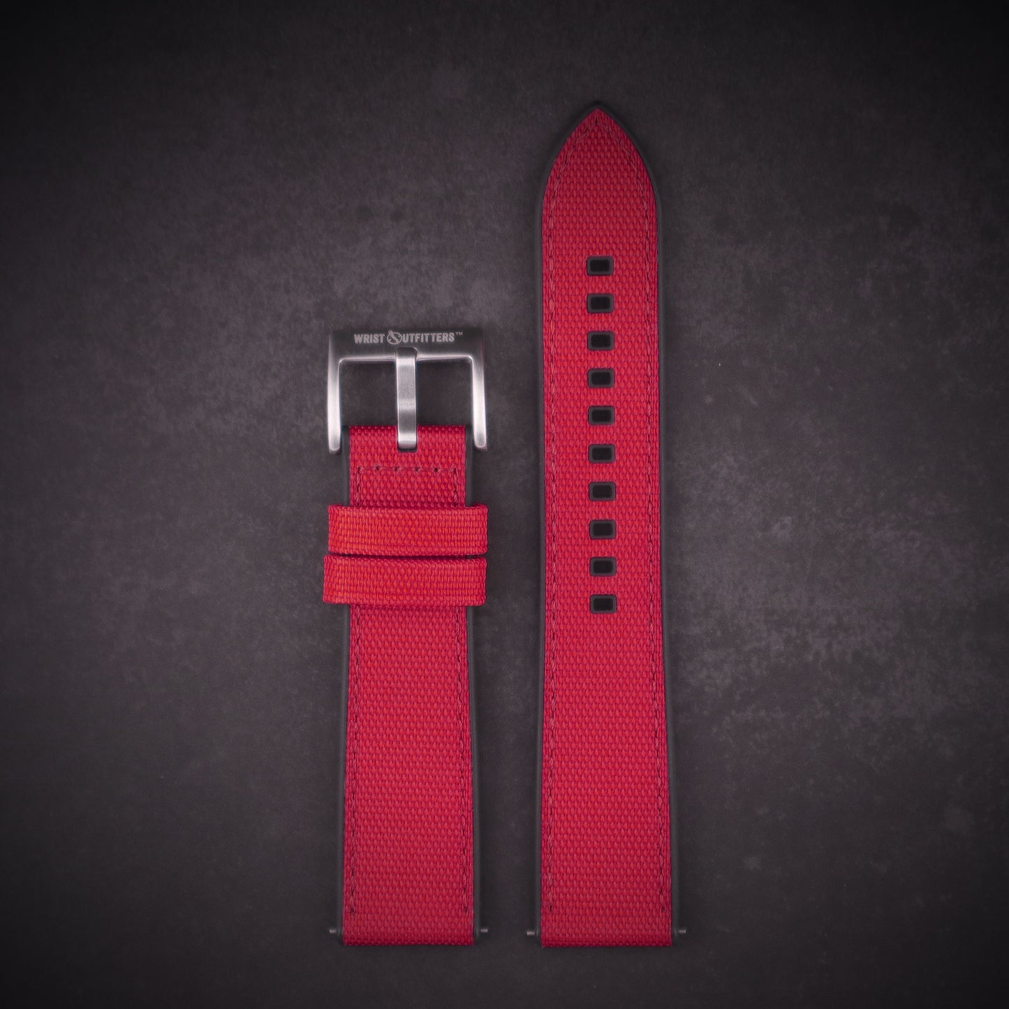 SeaBreeze™ Sailcloth & FKM Rubber Waterproof Watch Band