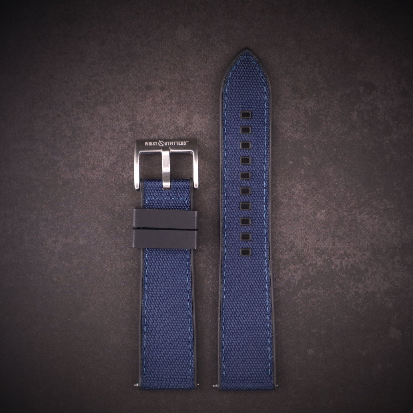 SeaBreeze™ 2.0 Sailcloth & FKM Rubber Waterproof Watch Band