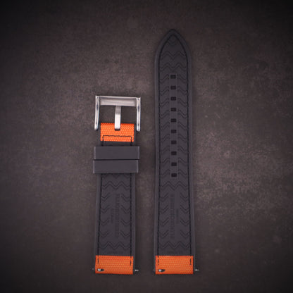SeaBreeze™ 2.0 Sailcloth & FKM Rubber Waterproof Watch Band
