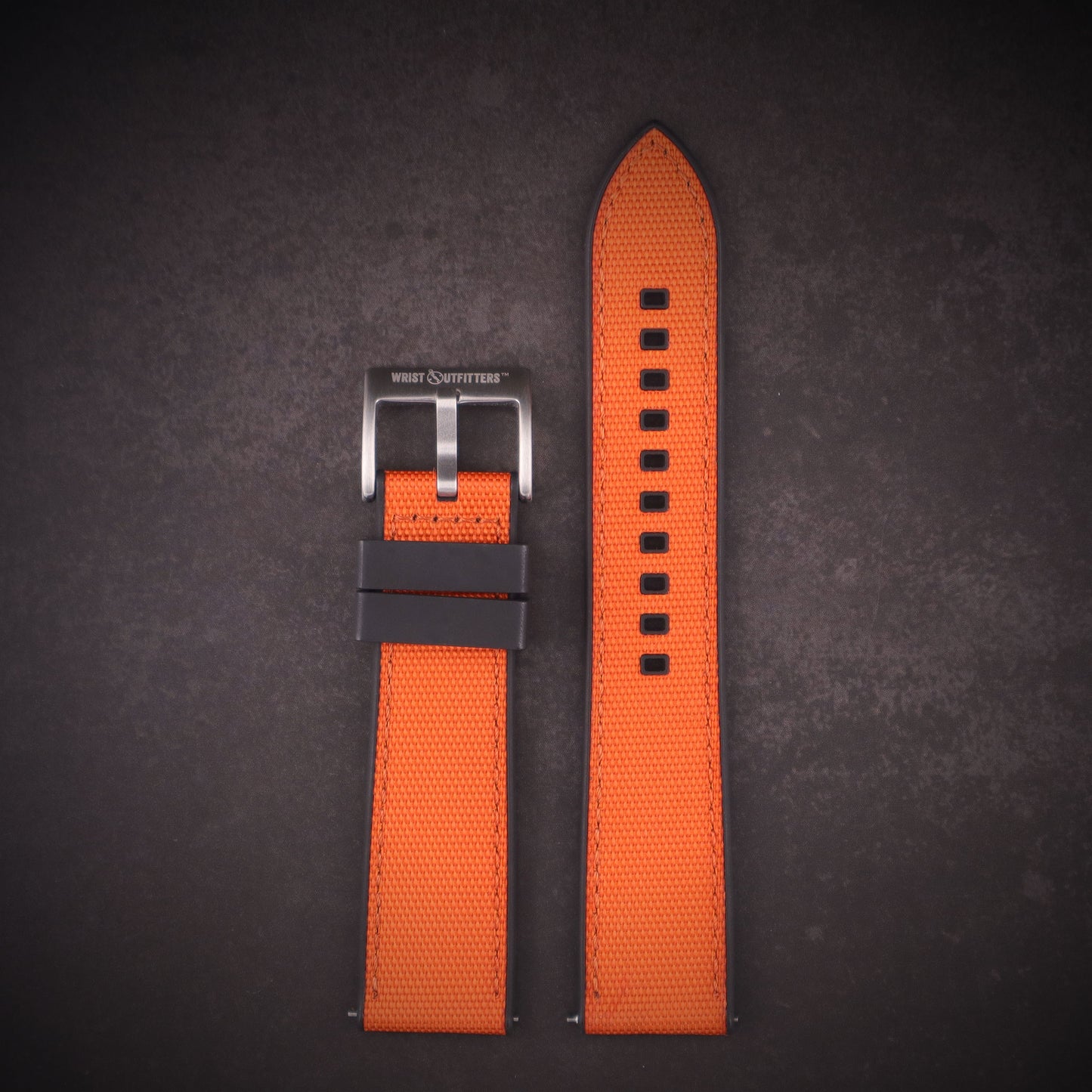 SeaBreeze™ 2.0 Sailcloth & FKM Rubber Waterproof Watch Band