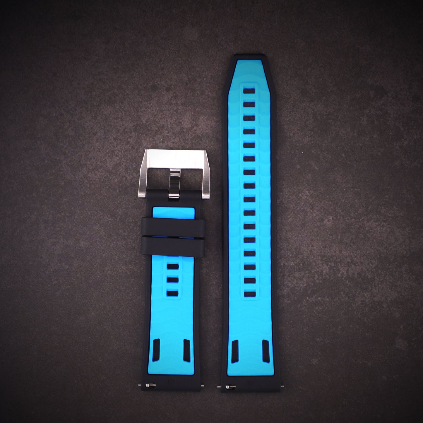 StingRay™ Vented Silicone Rubber Watch Band