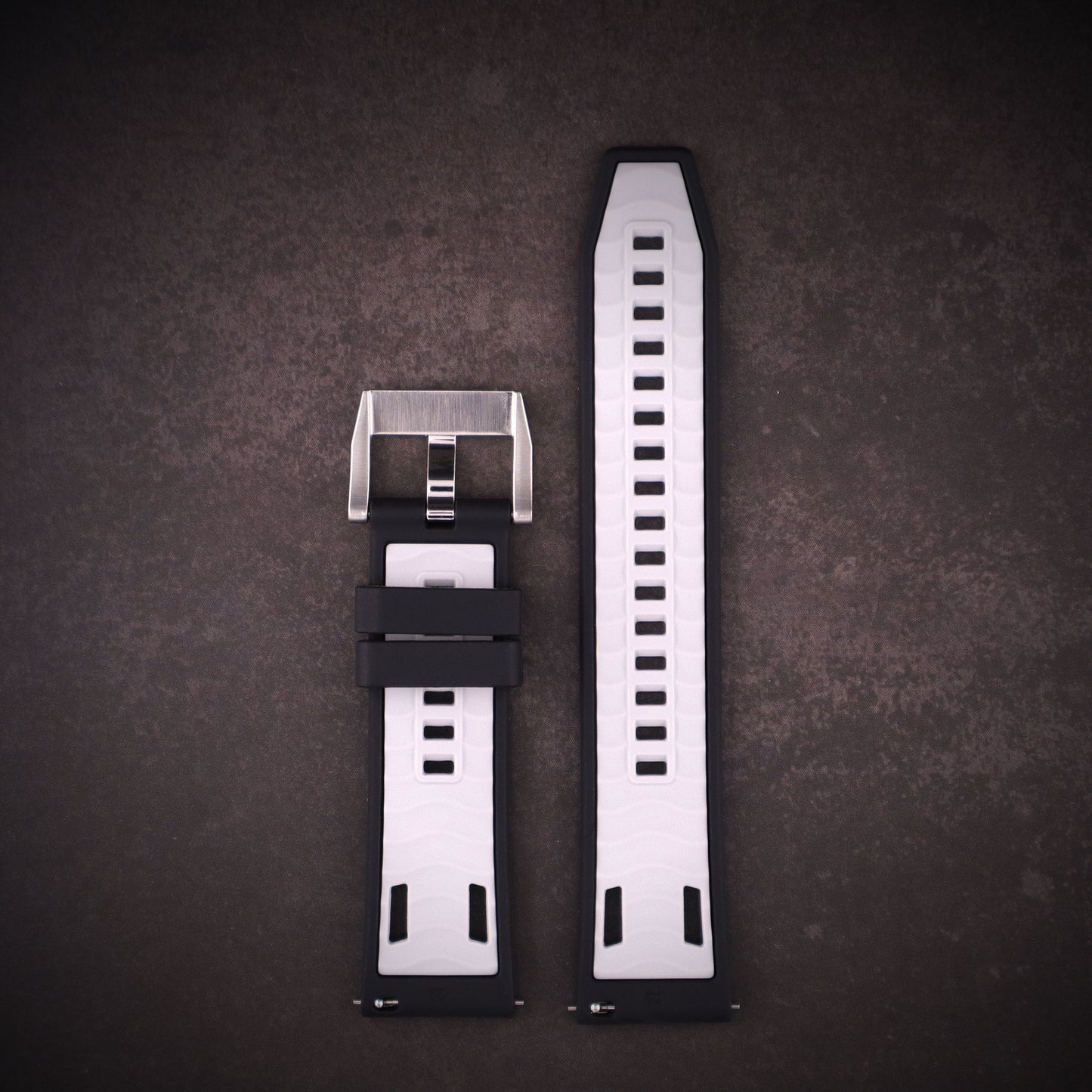 StingRay™ Vented Silicone Rubber Watch Band
