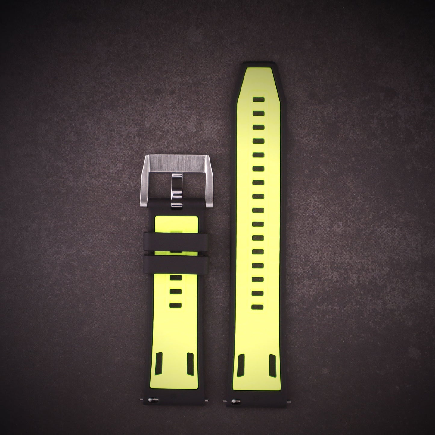 StingRay™ Vented Silicone Rubber Watch Band