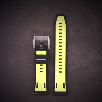 StingRay™ Vented Silicone Rubber Watch Band