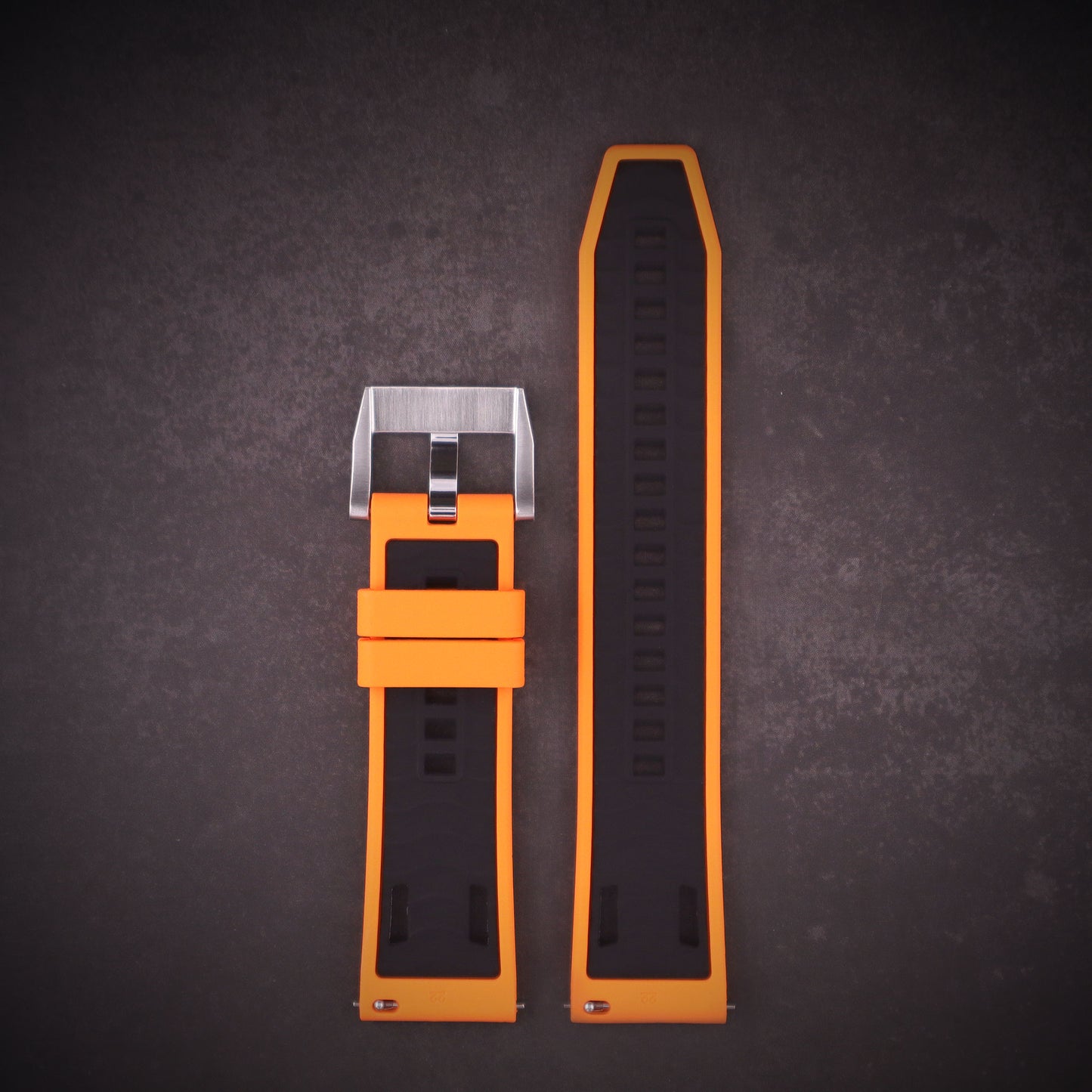 StingRay™ Vented Silicone Rubber Watch Band
