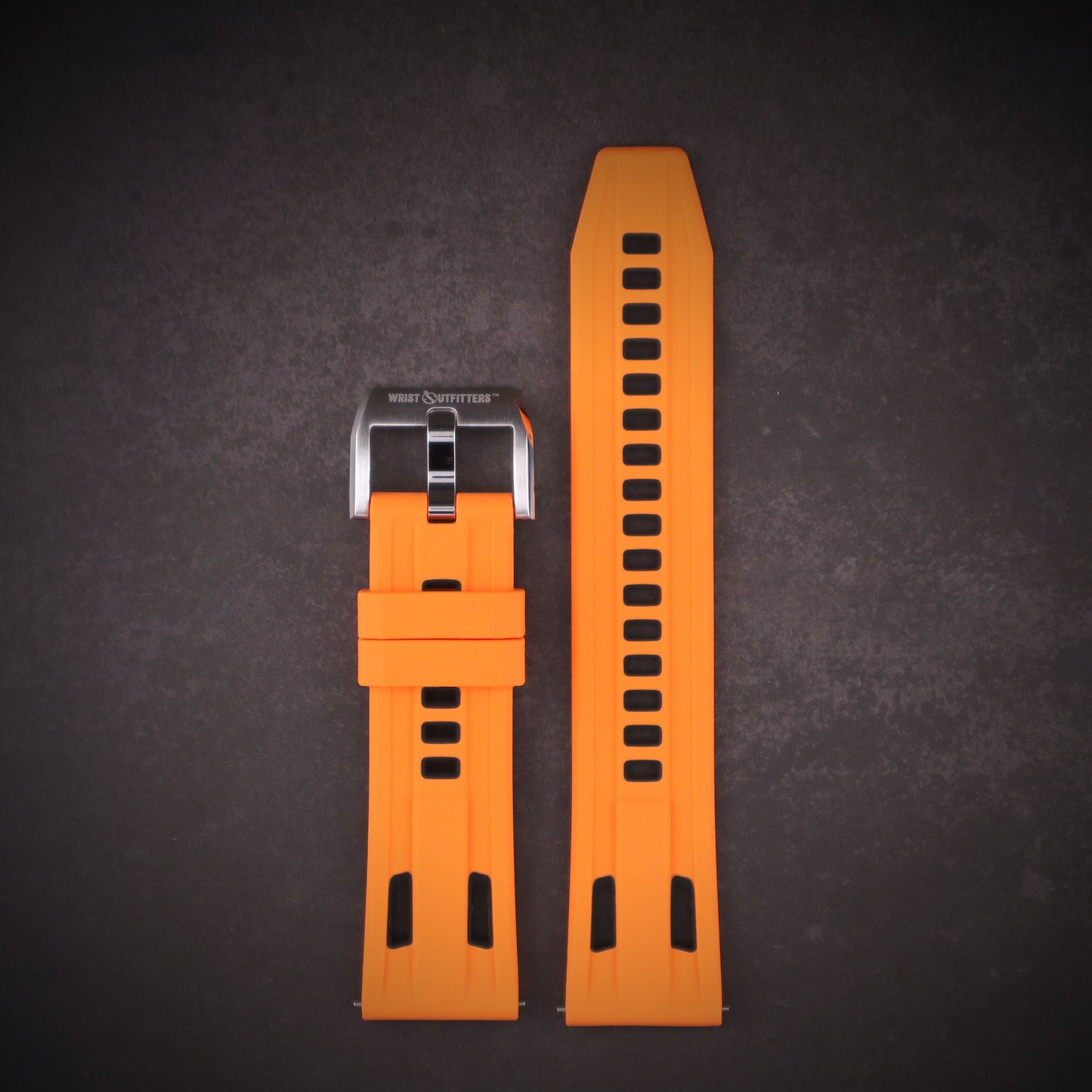 StingRay™ Vented Silicone Rubber Watch Band