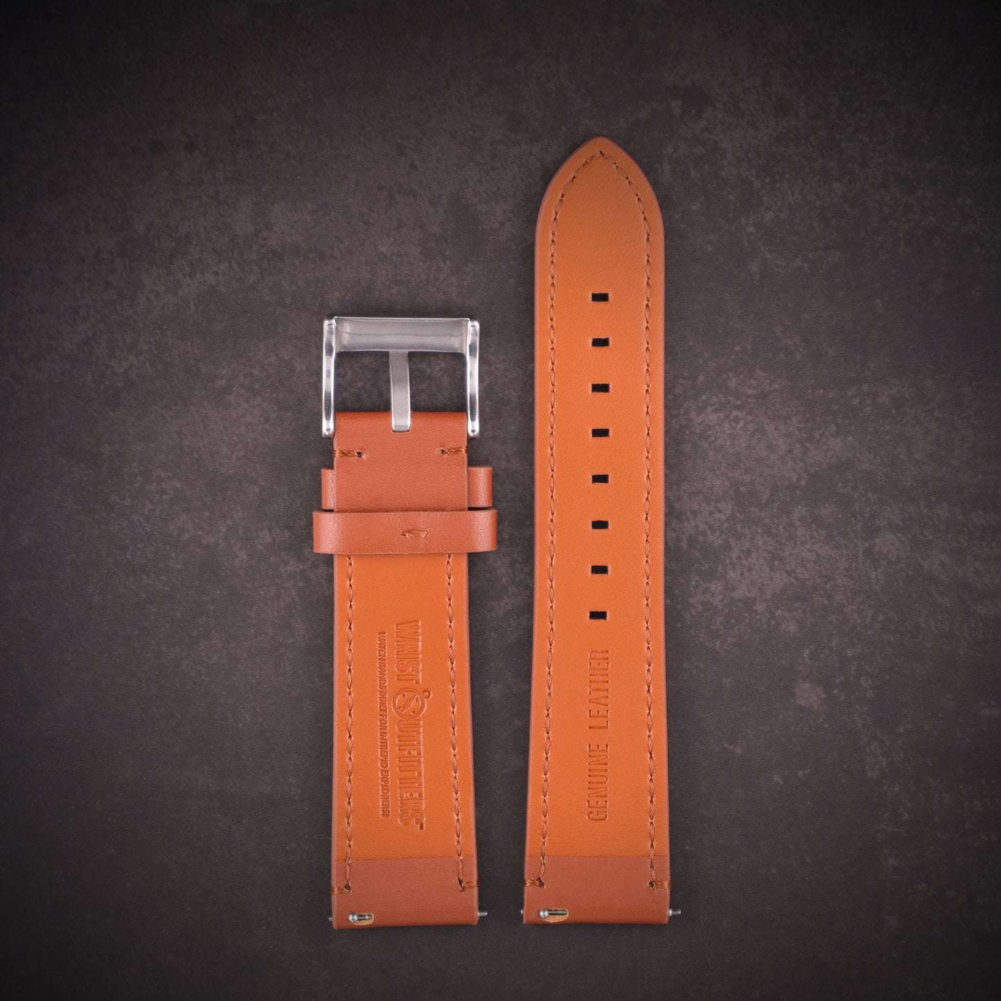 B-52™ Vintage Top-Layer Leather Watch Band