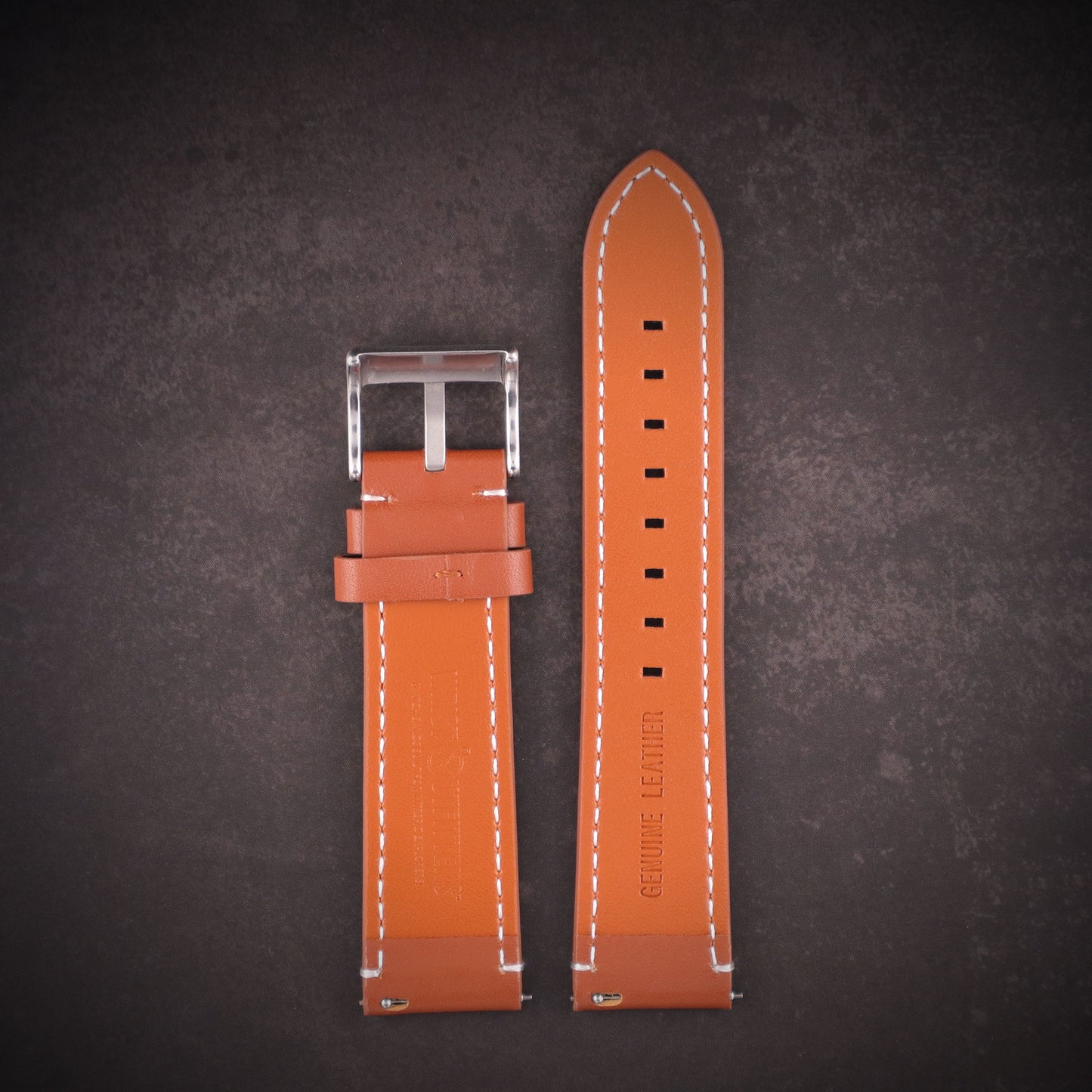 B-52™ Vintage Top-Layer Leather Watch Band