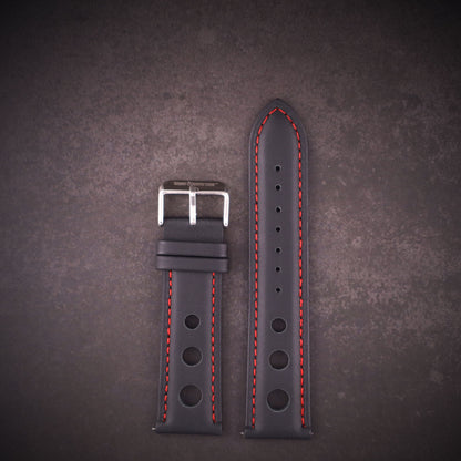 Velocity™ Elite Leather Rally Watch Strap