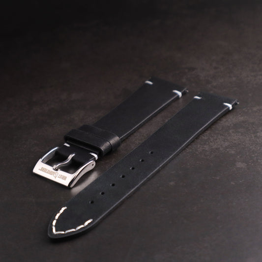 Airfield™ Retro Hand-Stitched Leather Watch Band