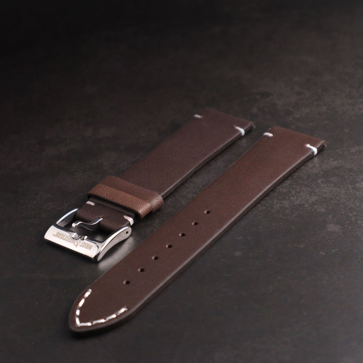 Airfield™ Retro Hand-Stitched Leather Watch Band