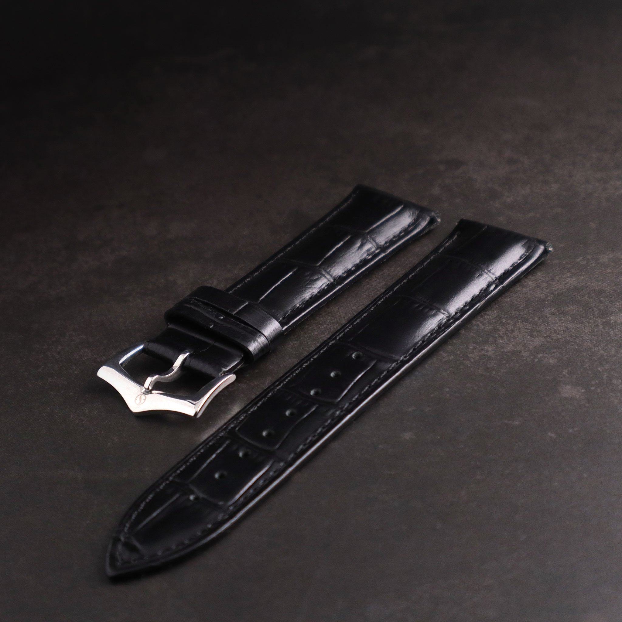 Bamboo™ Calfskin Leather Watch Band