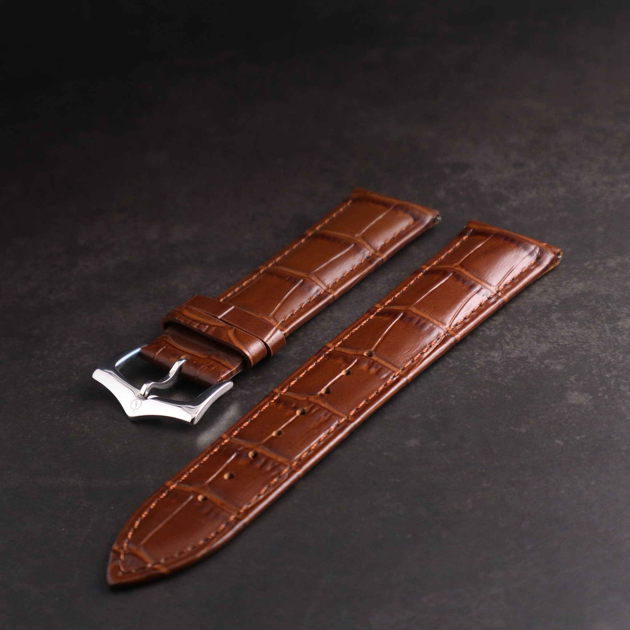 Bamboo™ Calfskin Leather Watch Band