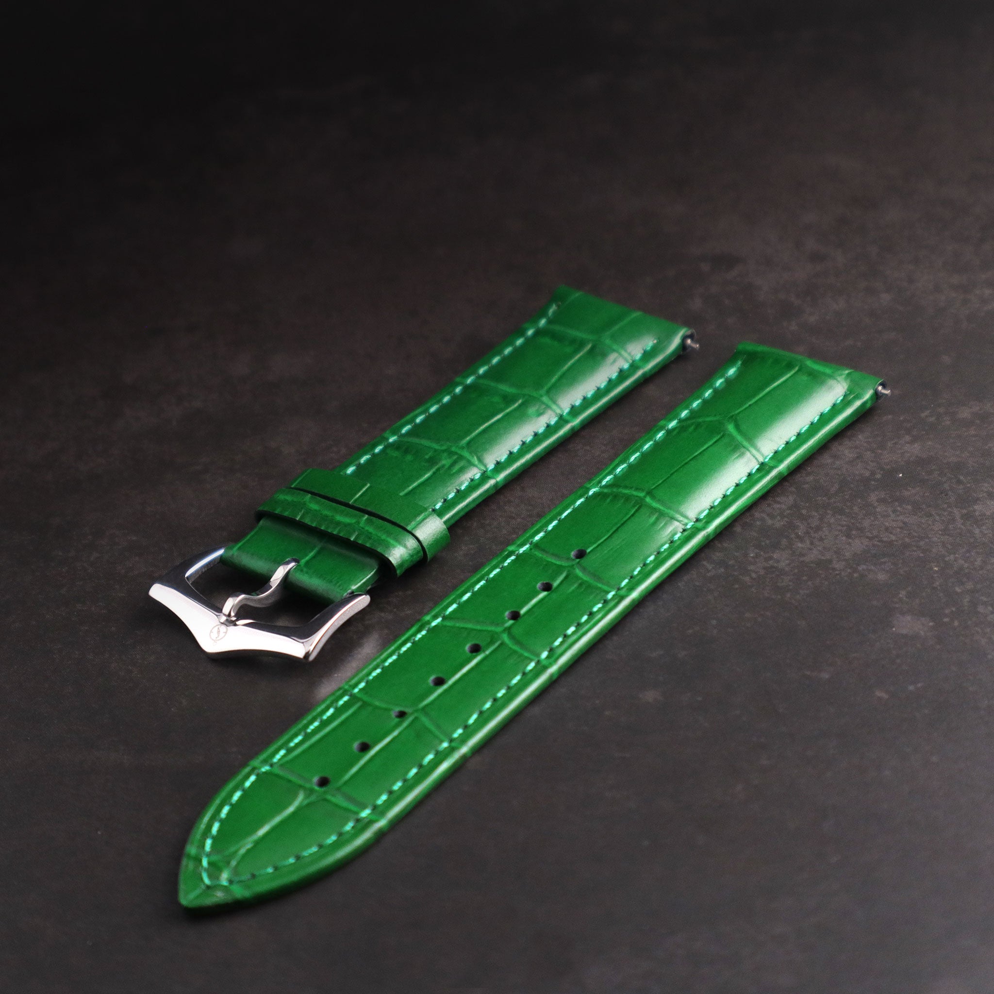 Bamboo™ Calfskin Leather Watch Band