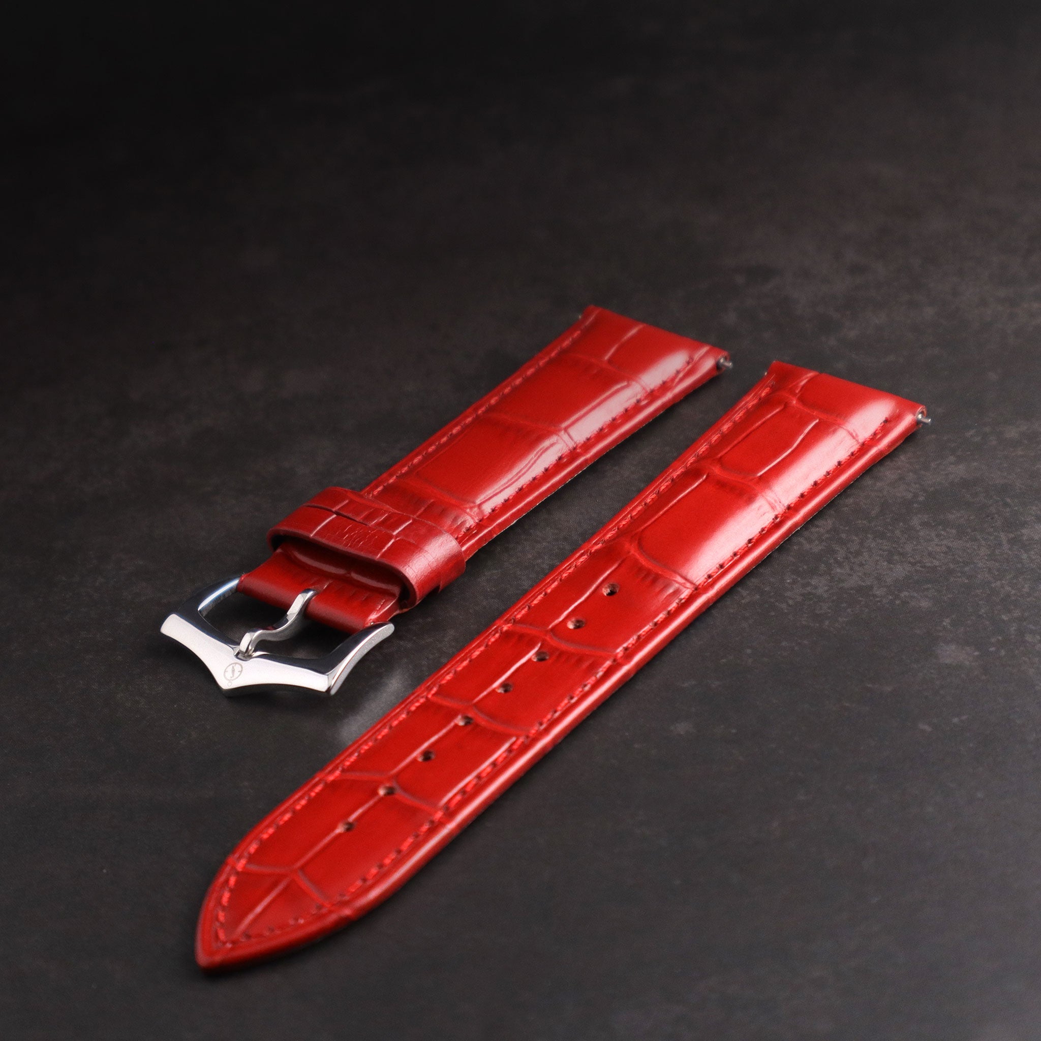 Bamboo™ Calfskin Leather Watch Band