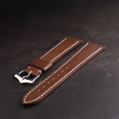 Belmont™ Oil Wax Full Grain Leather Watch Band