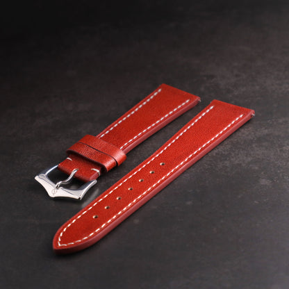 Belmont™ Oil Wax Full Grain Leather Watch Band