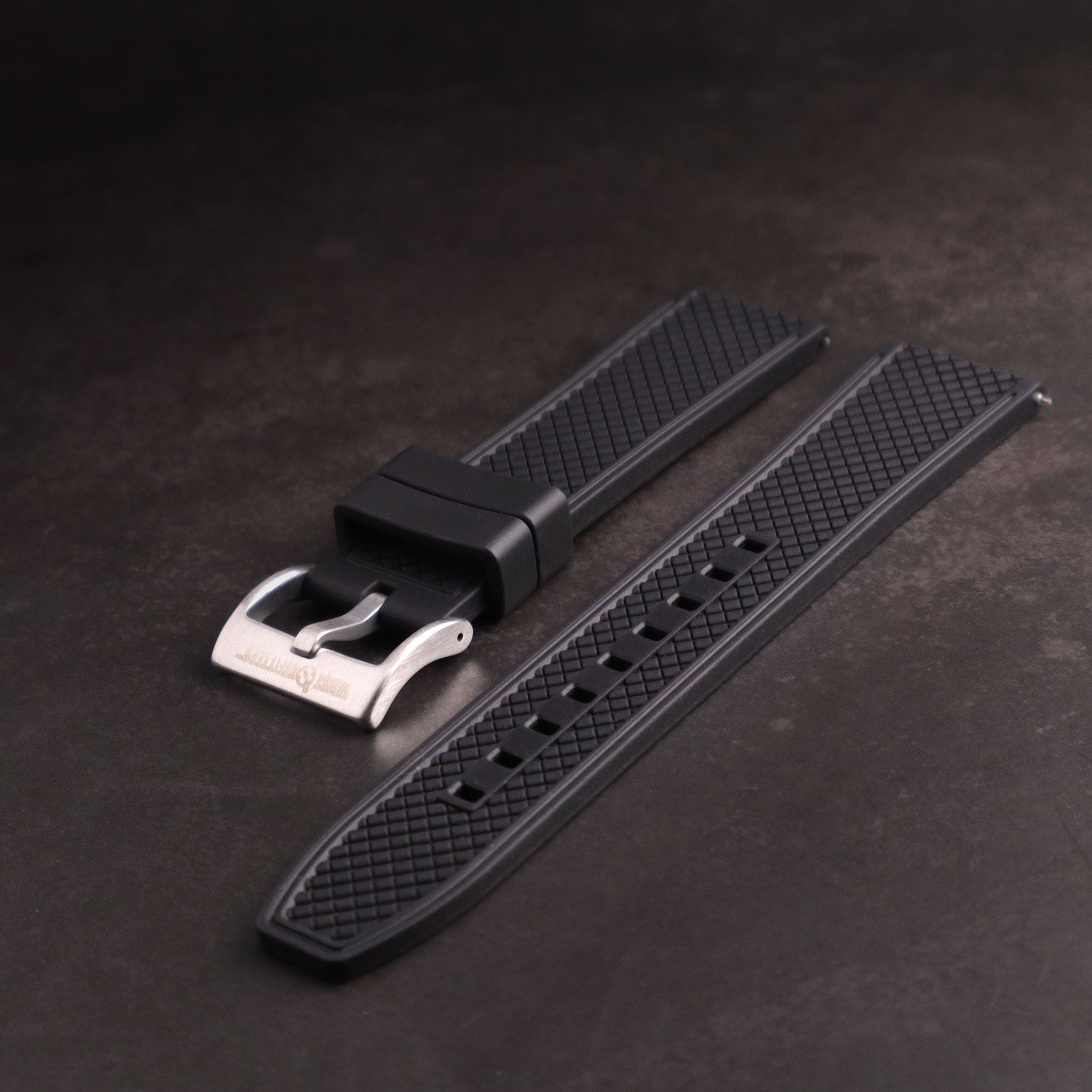 Diamond Diver™ FKM Rubber Strap
