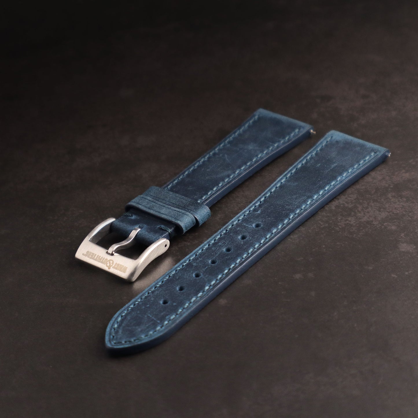 Lakota™ Crazy Horse Full Grain Oiled Leather Watch Band