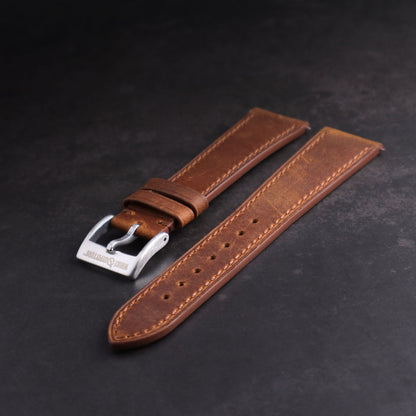 Lakota™ Crazy Horse Full Grain Oiled Leather Watch Band