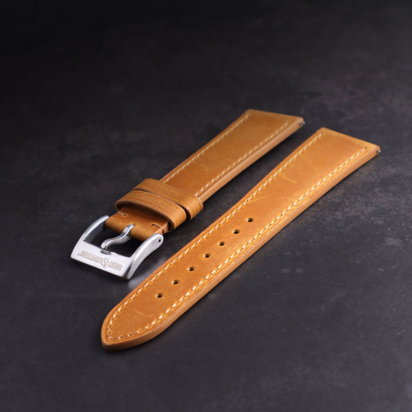Lakota™ Crazy Horse Full Grain Oiled Leather Watch Band