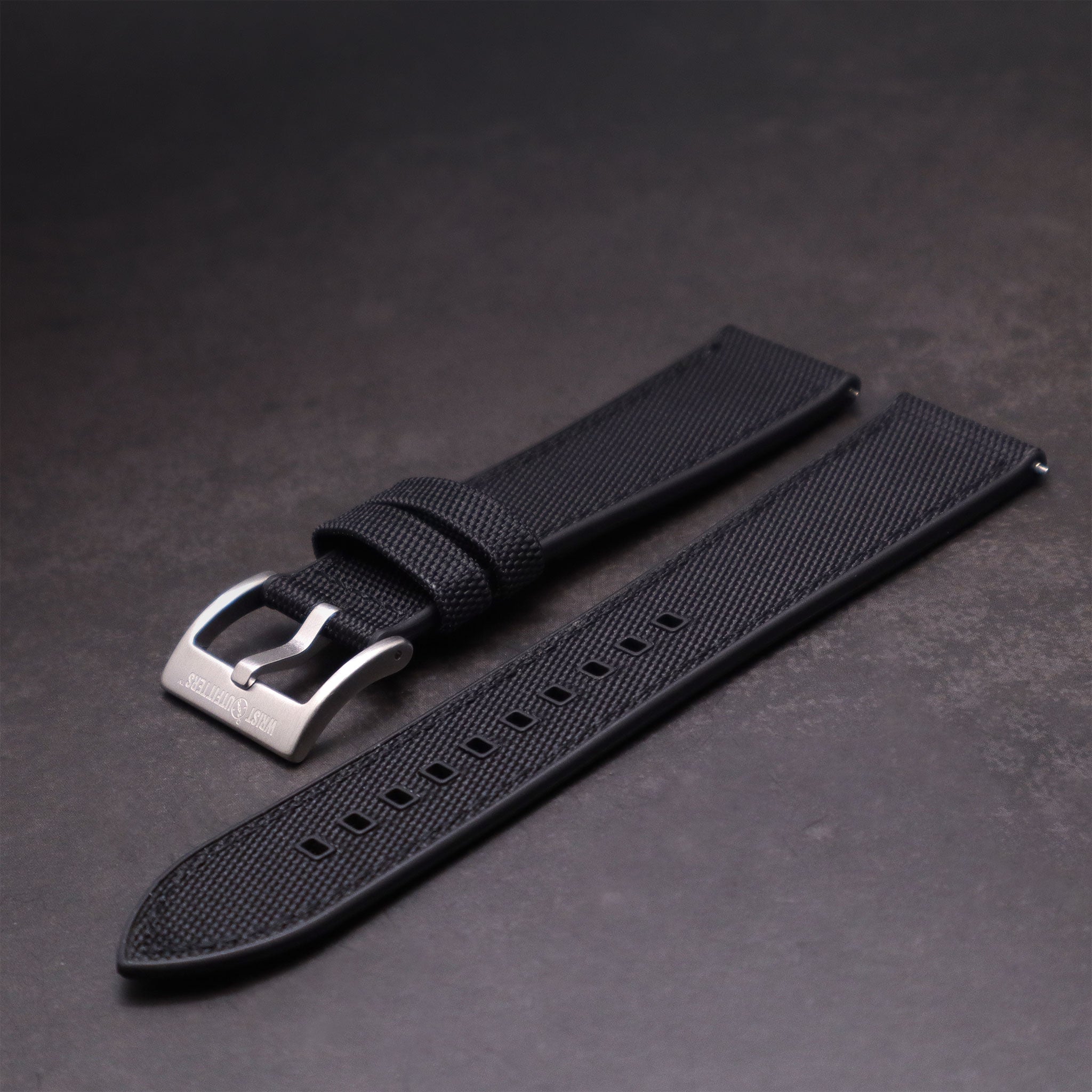 SeaBreeze™ Sailcloth & FKM Rubber Waterproof Watch Band