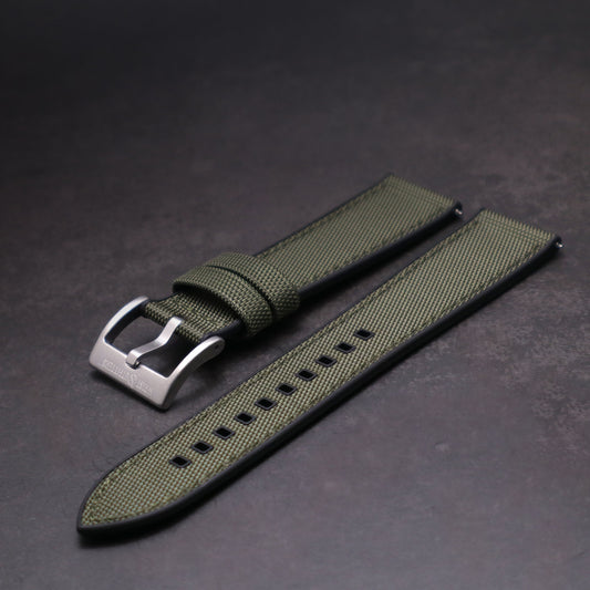 SeaBreeze™ Sailcloth & FKM Rubber Waterproof Watch Band